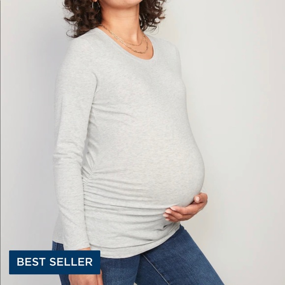 Old Navy Tops - NWT Old Navy Maternity EveryWear Long-Sleeve Crew-Neck T-Shirt